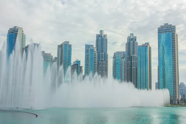 Dubai Dancing Fountain — Stock Photo, Image