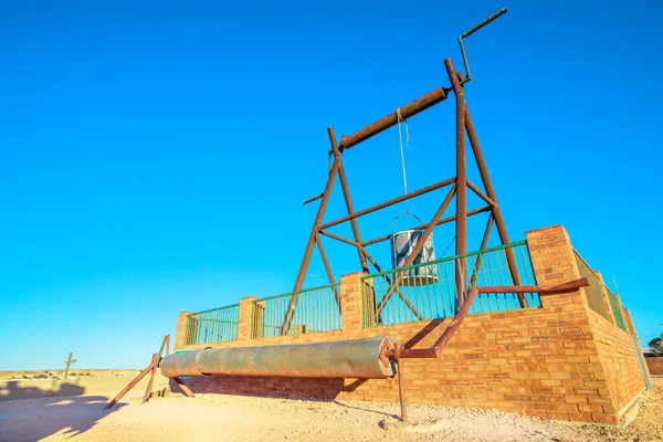 Coober Pedy Big Winch Lookout — 图库照片