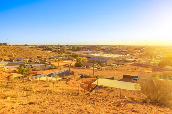 Coober Pedy矿区观景台 — 图库照片