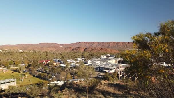 Alice Springs εναέρια άποψη — Αρχείο Βίντεο