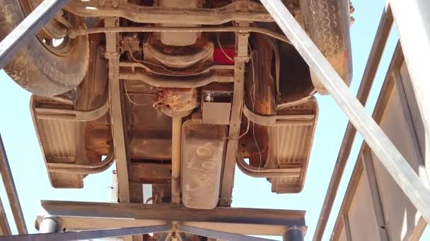 Coober Pedy caminhão ventilador — Vídeo de Stock