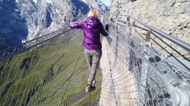 Schilthorn 'da heyecanlı yürüyüş