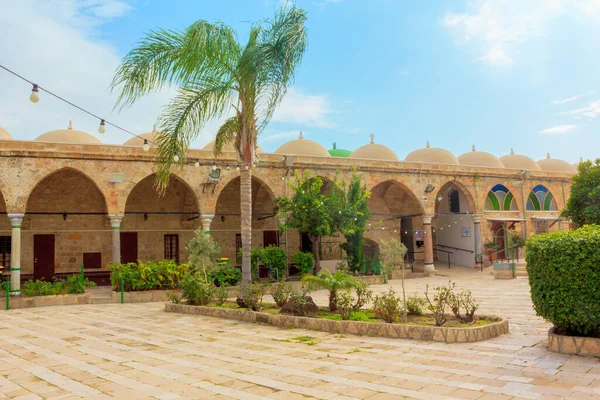 Мечеть Аль-Джаззар и монастырь в Акко — стоковое фото