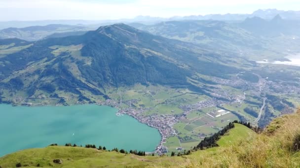 Rigi Kulm summit Lucerne — Stock video