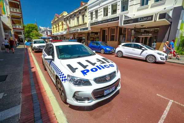 Policía australiana coche — Foto de Stock
