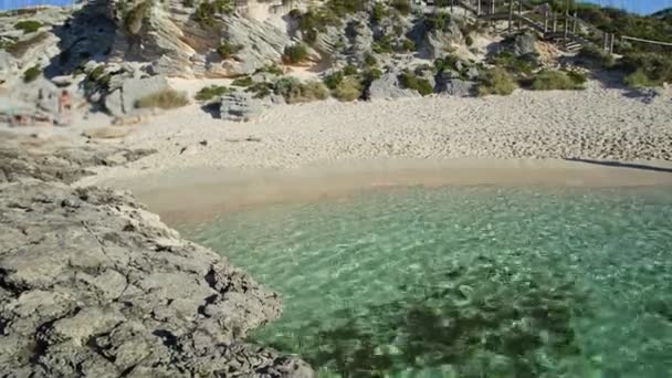 Pinky Beach and Bathurst Lighthouse — Stock Video