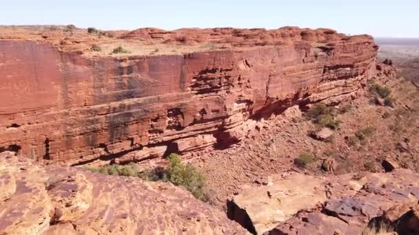 Koepels in Kings Canyon — Stockvideo