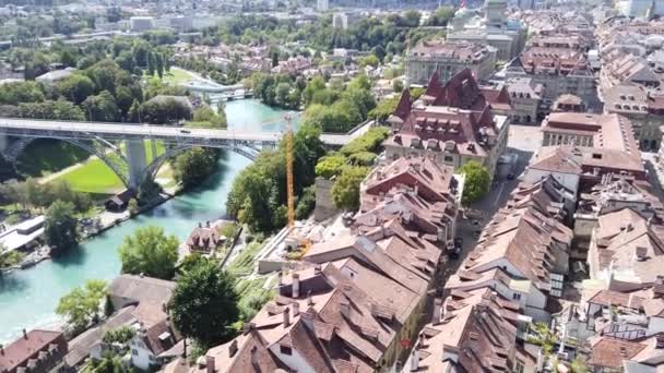 Berna cidade Suíça — Vídeo de Stock