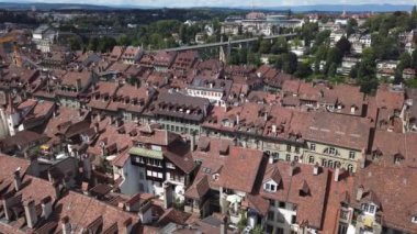 Bern İsviçre panoramik görünümü