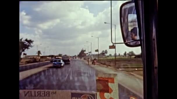 Touristische Tour durch Alexandria mit dem Bus — Stockvideo