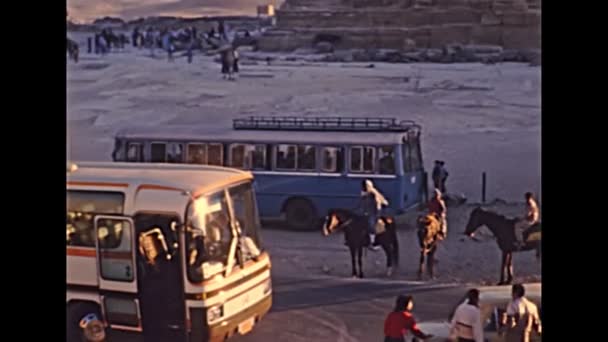 开罗谷Khafre停车场档案 — 图库视频影像