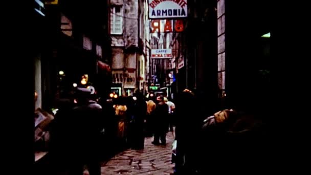Archivage de Genova petite route dans les années 1980 — Video