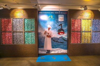 İsviçre 'deki Lindt mağazası.