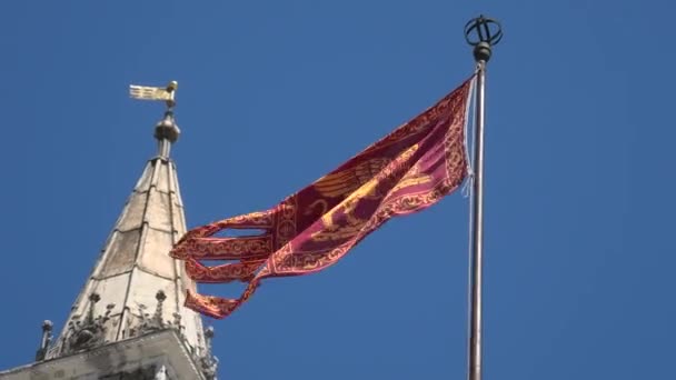 Flaga San Marco — Wideo stockowe