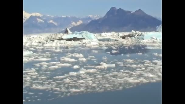 Prince William Sound in Alaska archival — Stock Video