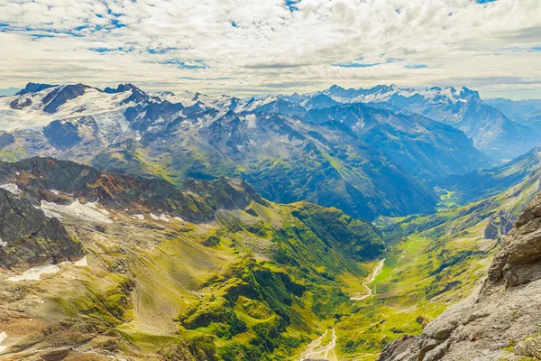 瑞士Uri Alps全景 — 图库照片