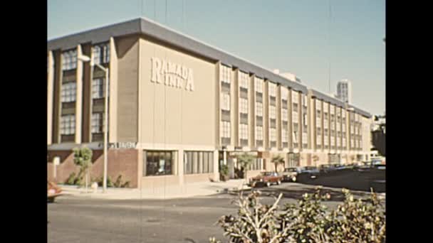 1970-talets Ramada Inn i San Francisco — Stockvideo