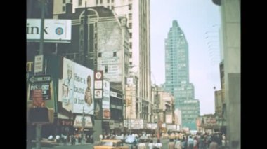 1970 'lerde New York 42. sokak manzarası