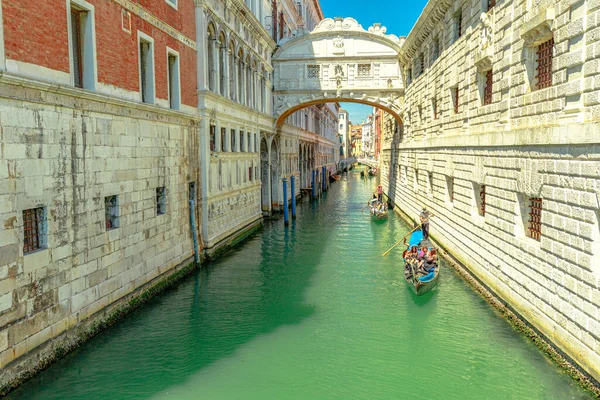 Venedig-Sospiri-Brücke — Stockfoto