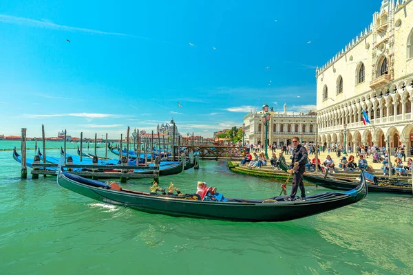 Venedig Canal Grande Saint Mark — Stockfoto