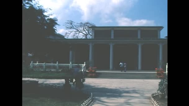 Museo Dr. Sun Yat-sen en 1980 — Vídeo de stock