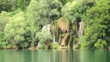 Krka Ulusal Parkı Şelalesi
