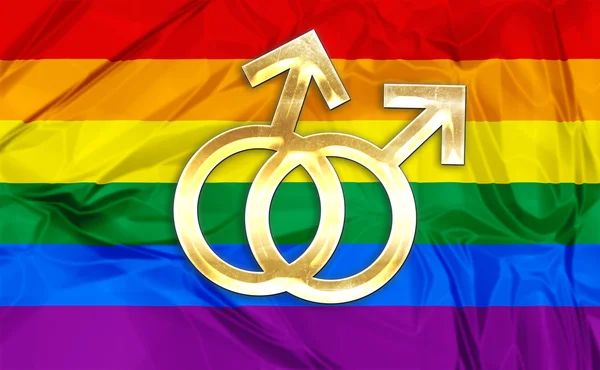 ゲイのシンボル — ストック写真