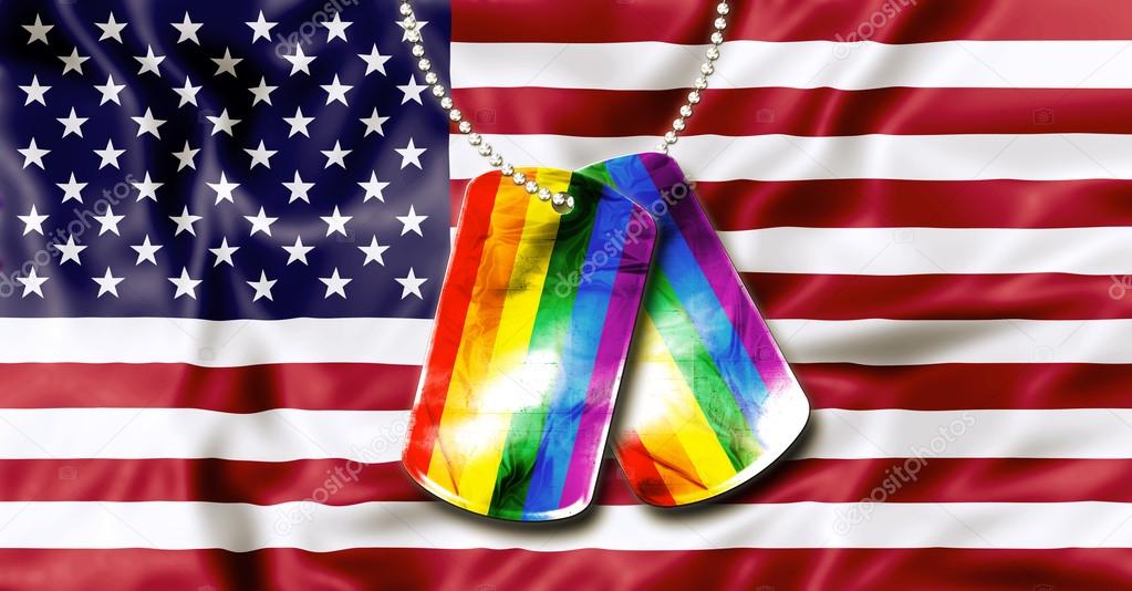 Rainbow dog tags