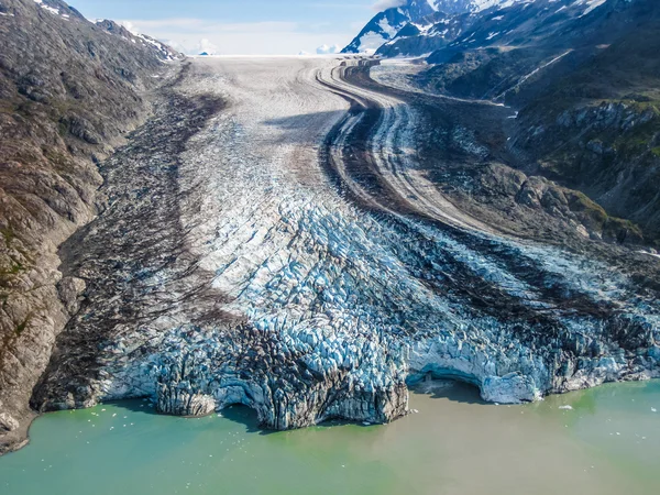 Baia dei ghiacciai Alaska — Foto Stock