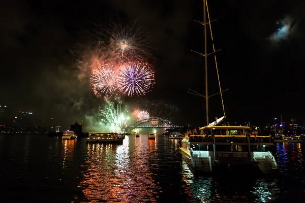 Fuegos artificiales de Sydney — Foto de Stock