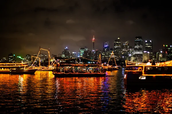 Desfile de barcos Sydney — Foto de Stock