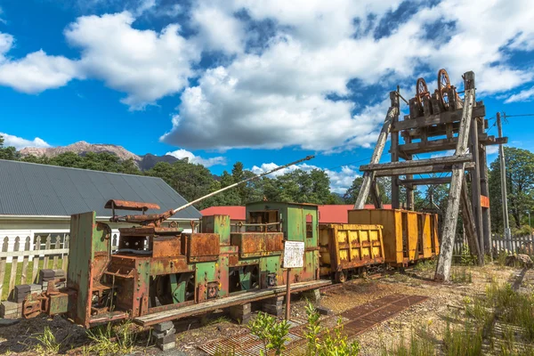 Queenstown Tasmania Artefatti storici — Foto Stock