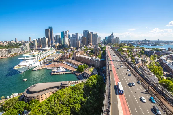 O horizonte de Sydney — Fotografia de Stock