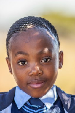 Afrikalı küçük kız