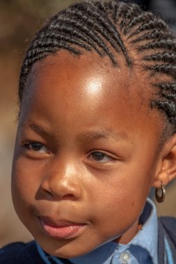 Afrikalı küçük kız