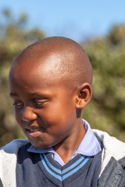 Afrikalı küçük çocuk