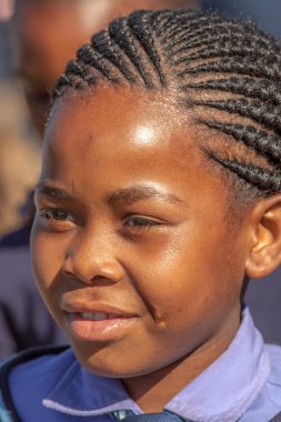 Afrikalı Çocuk gülümseyen