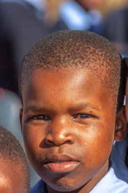 Afrikalı Çocuk portre