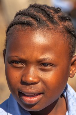 Afrikalı çocuk kız