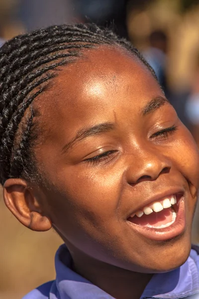 アフリカの子供の笑顔 — ストック写真