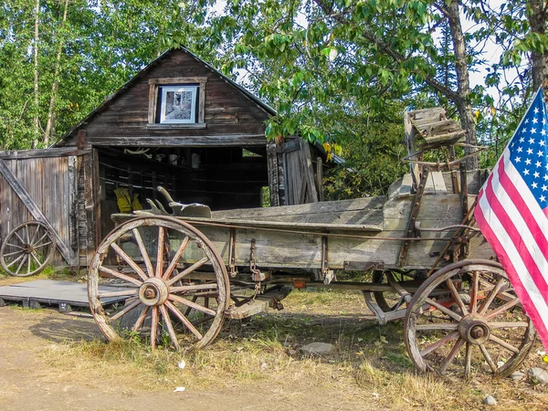 Alaska ruins — Stockfoto