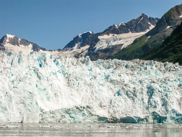 Колумбія льодовик на Алясці — стокове фото