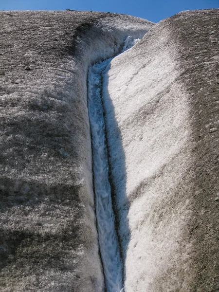 氷河が溶ける — ストック写真