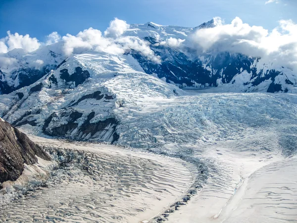 Wrangell льодовик Аляска — стокове фото