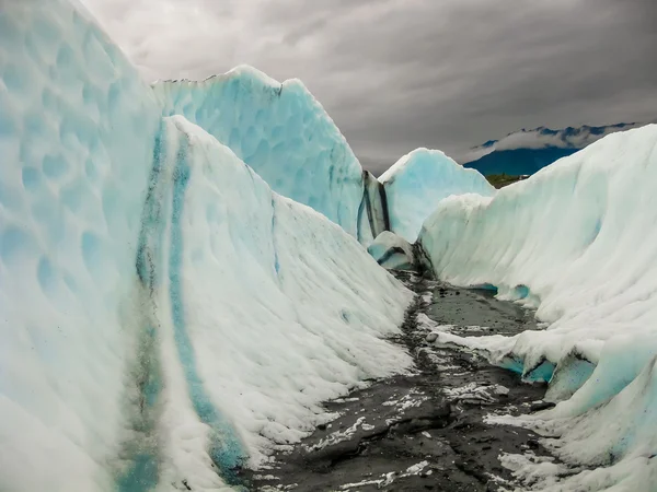 Glacier melting USA — Stock Photo, Image