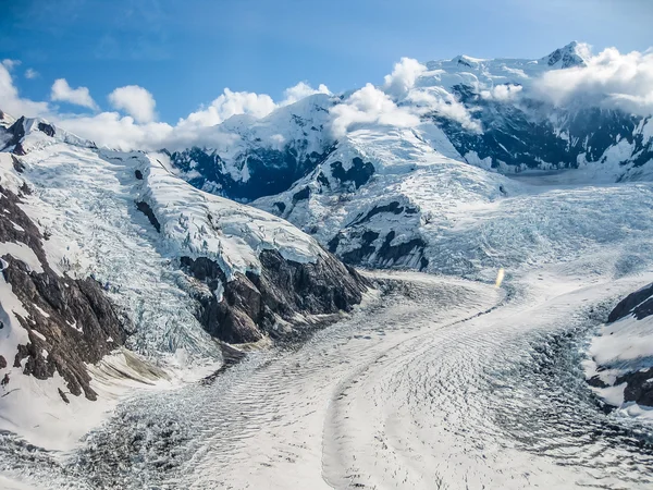 Vue aérienne Glacier — Photo