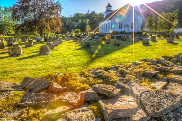 Roldal Stavkirke — Foto de Stock