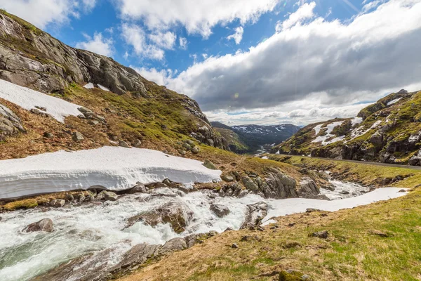 Noruega montaña Paisaje —  Fotos de Stock