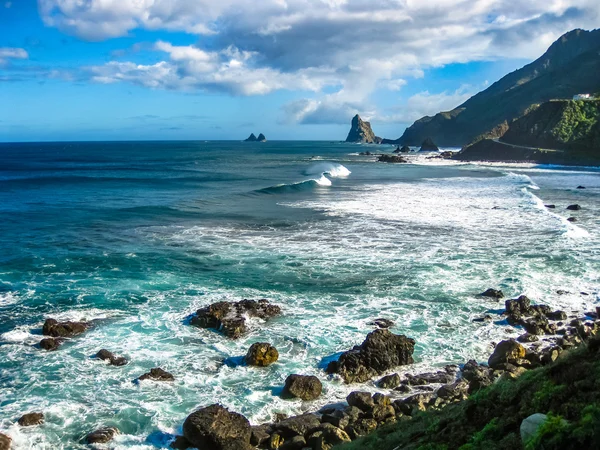 Северное побережье Тенерифе — стоковое фото