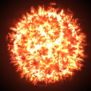 Güneş ateş topu